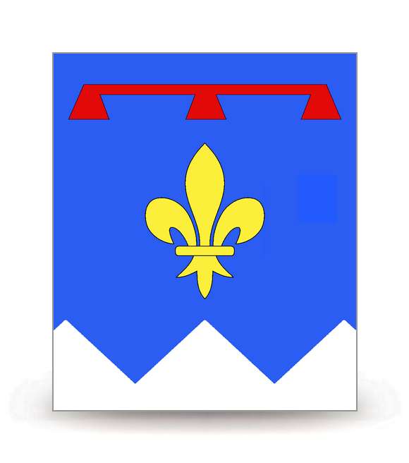04 Alpes-de-Haute-Provence - Drapeau Ajusté - Autocollant plaque immatriculation®