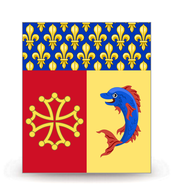 05 Hautes-Alpes - Drapeau Ajusté