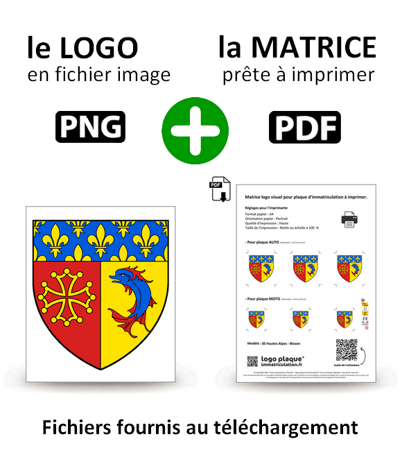 05 Hautes-Alpes - Blason