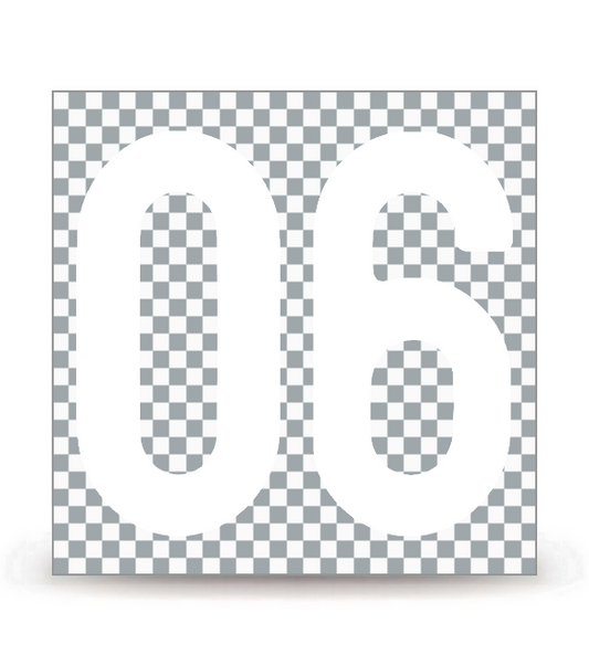 06 - Alpes-Maritimes | Autocollant plaque immatriculation®