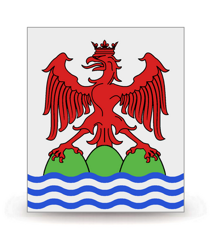 06 Alpes-Maritimes - Drapeau Ajusté - Autocollant plaque immatriculation®
