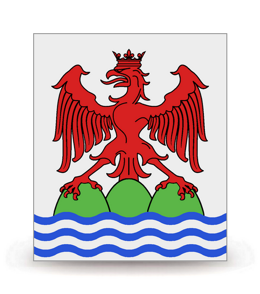 06 Alpes-Maritimes - Drapeau Ajusté - Autocollant plaque immatriculation®