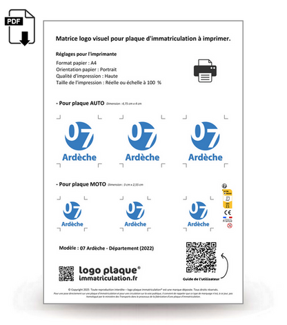 07 Ardèche - Département (2022)