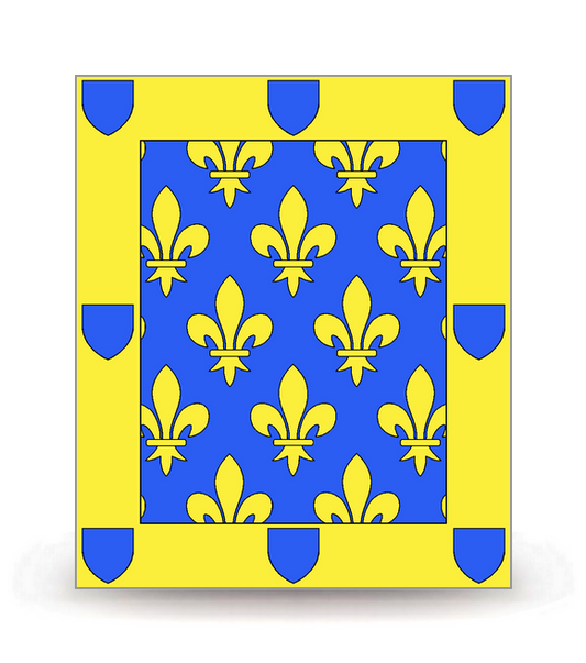 07 Ardèche - Drapeau Ajusté