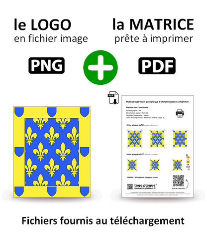 07 Ardèche - Drapeau Ajusté