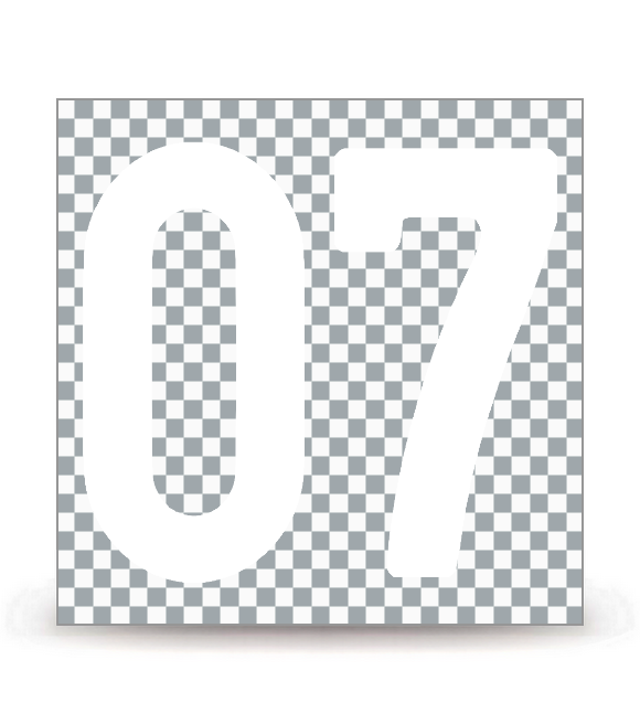 07 - Ardèche | Autocollant plaque immatriculation®