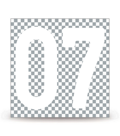 07 - Ardèche | Autocollant plaque immatriculation®