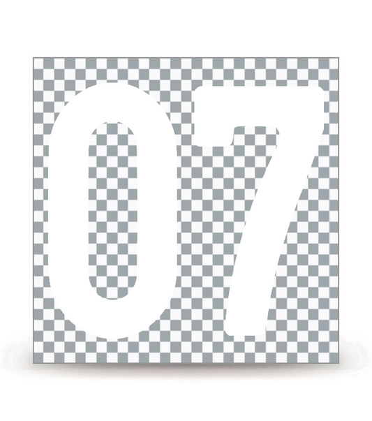 07 - Ardèche | Autocollant plaque immatriculation®