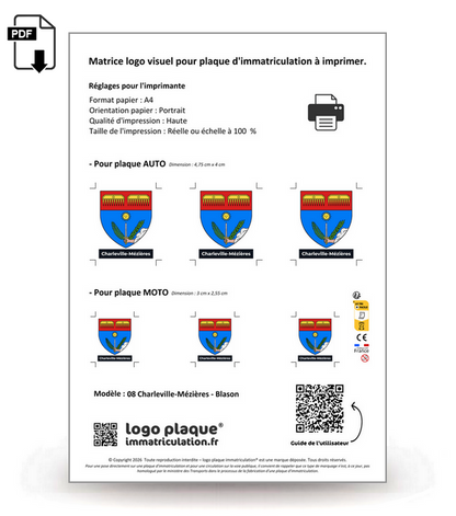 08 Charleville-Mézières - Blason
