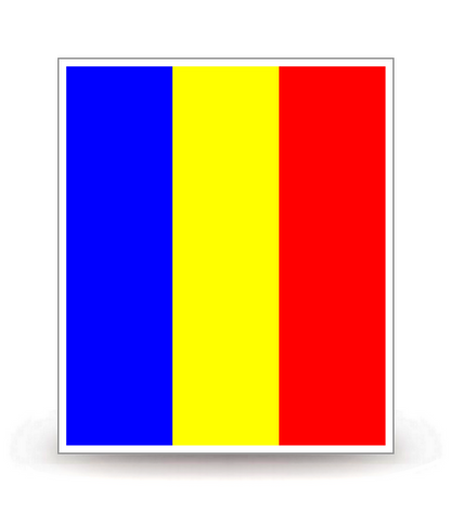 08 Charleville-Mézières - Drapeau Ajusté - Autocollant plaque immatriculation®