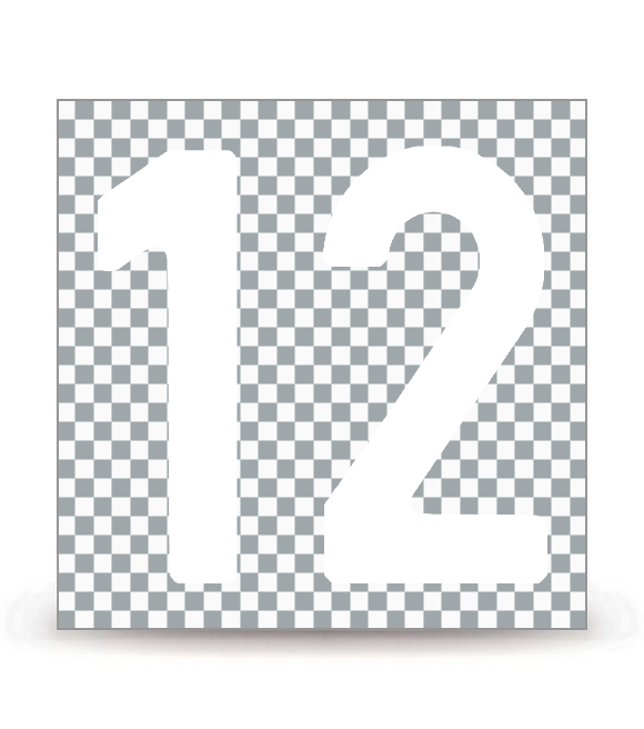 12 - Aveyron | Autocollant plaque immatriculation®