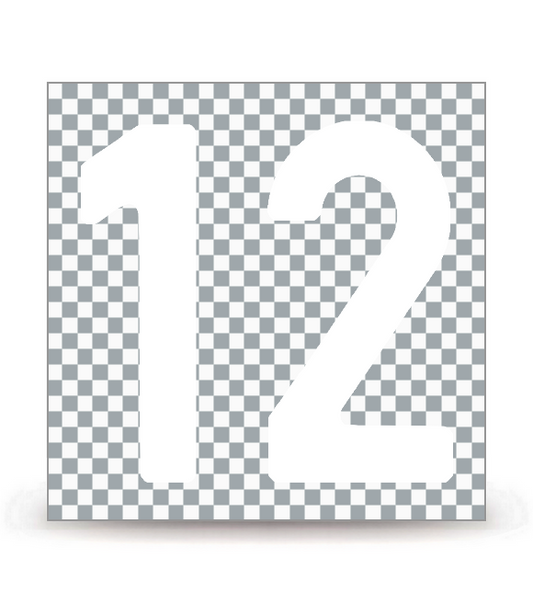 12 - Aveyron | Autocollant plaque immatriculation®