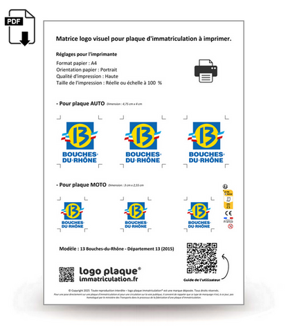 13 Bouches-du-Rhône - Département 13 (2015)