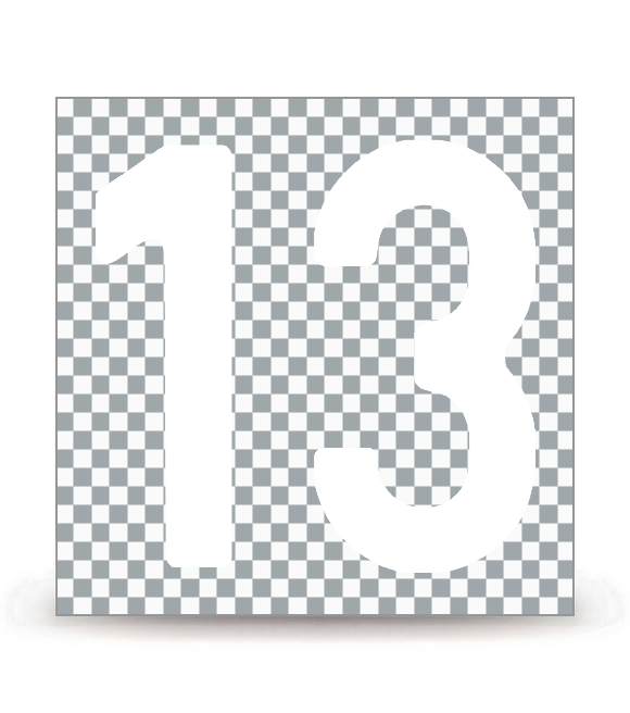 13 - Bouches-du-Rhône | Autocollant plaque immatriculation®