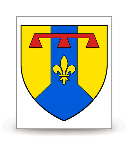 13 Bouches-du-Rhône - Blason - Autocollant plaque immatriculation®