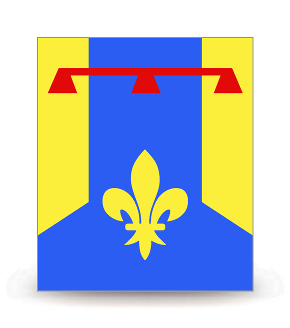 13 Bouches-du-Rhône - Drapeau Ajusté - Autocollant plaque immatriculation®