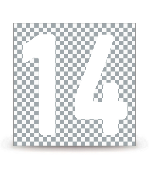 14 - Calvados | Autocollant plaque immatriculation®