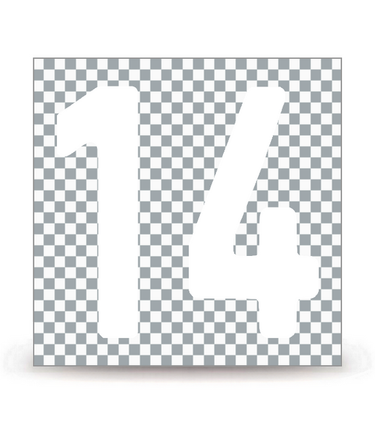 14 - Calvados | Autocollant plaque immatriculation®