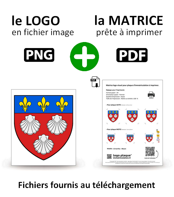 15 Aurillac - Blason