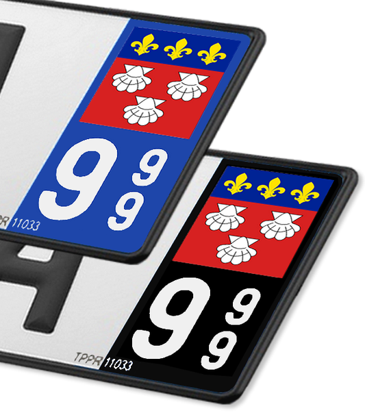 15 Aurillac - Drapeau Ajusté