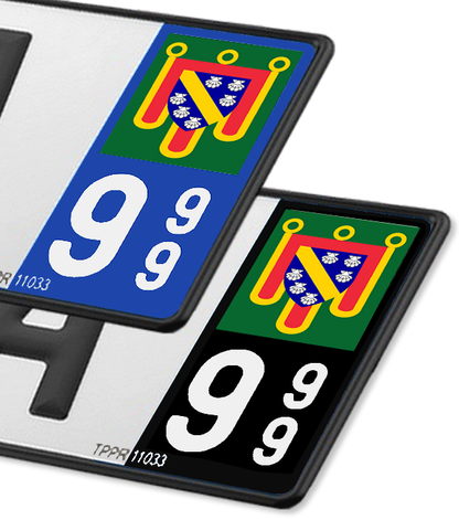 15 Cantal - Drapeau Ajusté