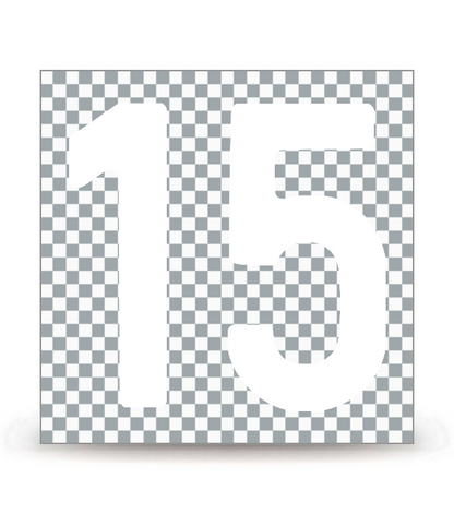 15 - Cantal | Autocollant plaque immatriculation®