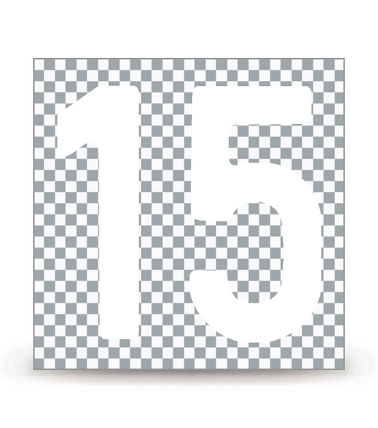 15 - Cantal | Autocollant plaque immatriculation®