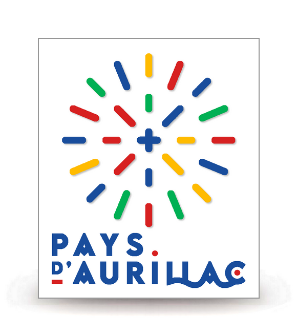 15 Aurillac - Pays - Autocollant plaque immatriculation®