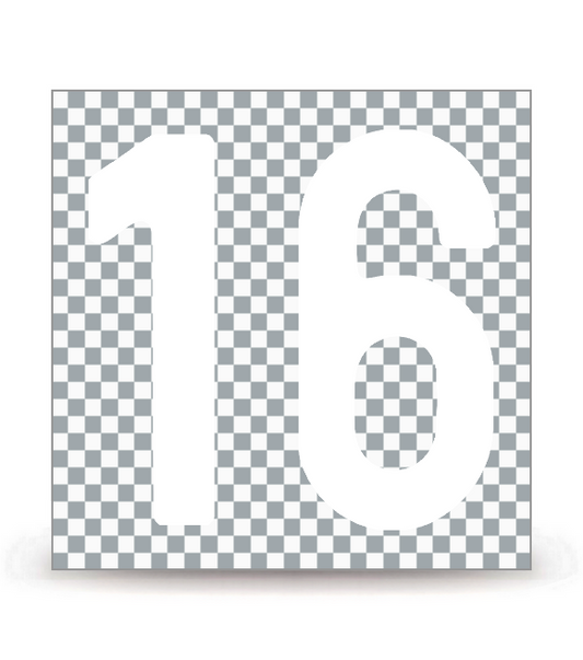 16 - Charente | Autocollant plaque immatriculation®