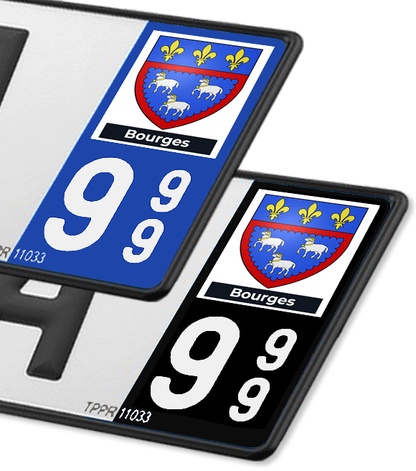 18 Bourges - Blason