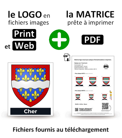 18 Cher - Blason