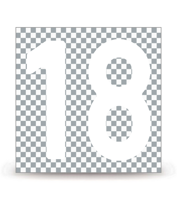 18 - Cher | Autocollant plaque immatriculation®