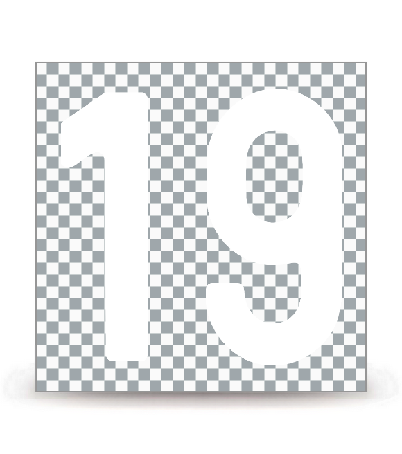 19 - Corrèze | Autocollant plaque immatriculation®