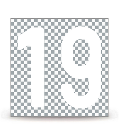 19 - Corrèze | Autocollant plaque immatriculation®