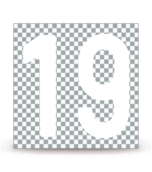 19 - Corrèze | Autocollant plaque immatriculation®