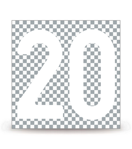 20 - Corse | Autocollant plaque immatriculation®