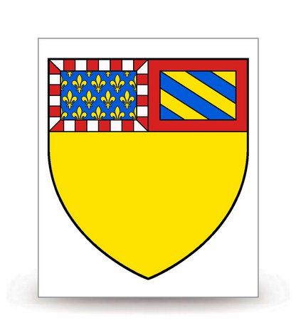 21 Côte-d'Or - Blason - Autocollant plaque immatriculation®