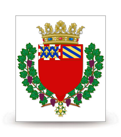 21 Dijon - Armoiries - Autocollant plaque immatriculation®