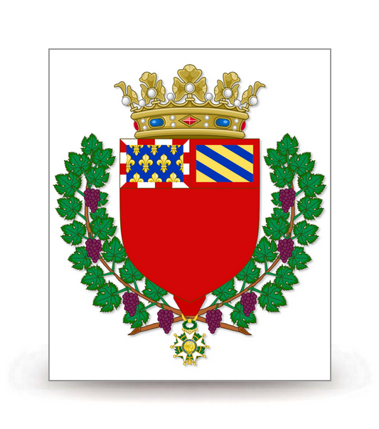 21 Dijon - Armoiries - Autocollant plaque immatriculation®