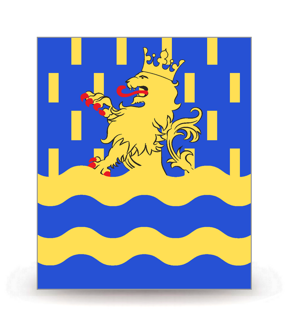 25 Doubs - Drapeau Ajusté