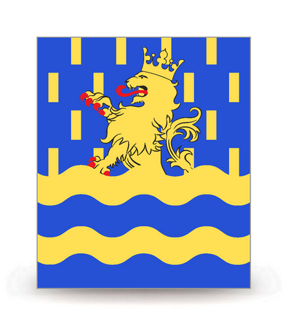 25 Doubs - Drapeau Ajusté