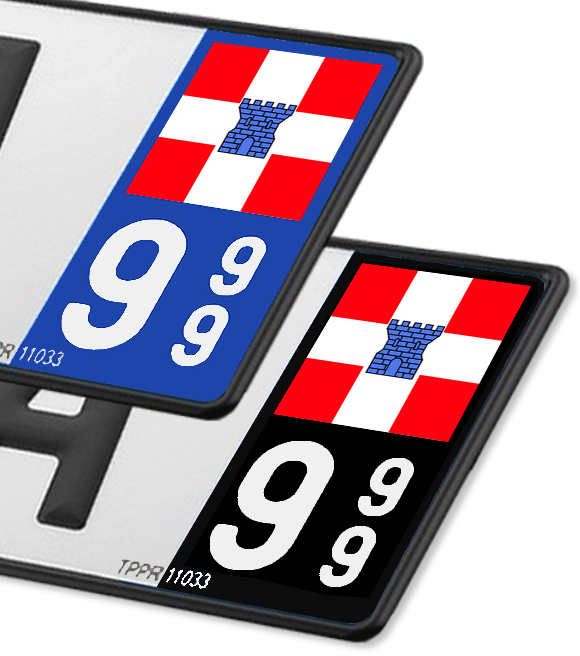 26 Valence - Drapeau Ajusté