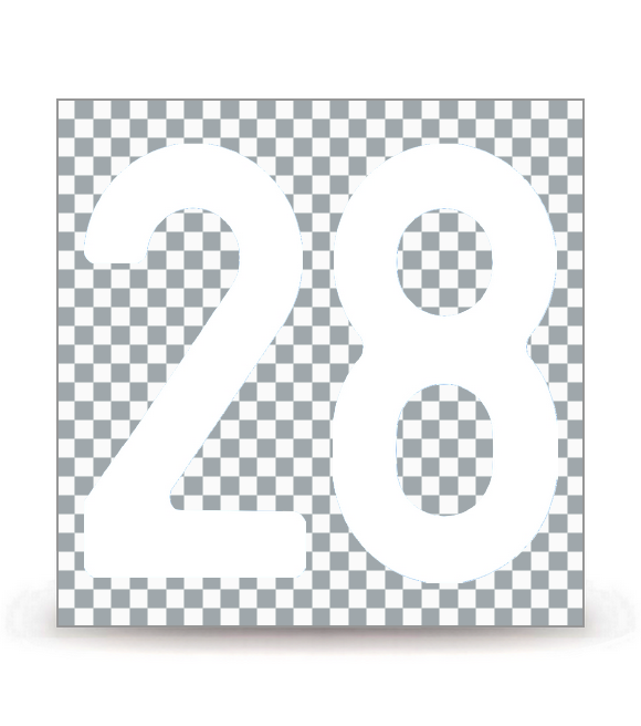 28 - Eure-et-Loir | Autocollant plaque immatriculation®