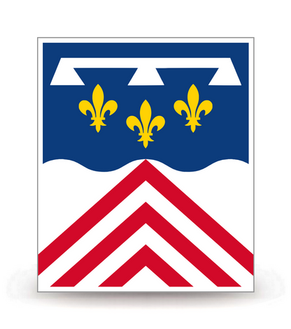28 Eure-et-Loir - Drapeau Ajusté - Autocollant plaque immatriculation®