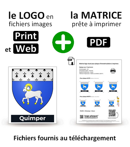 29 Quimper - Blason