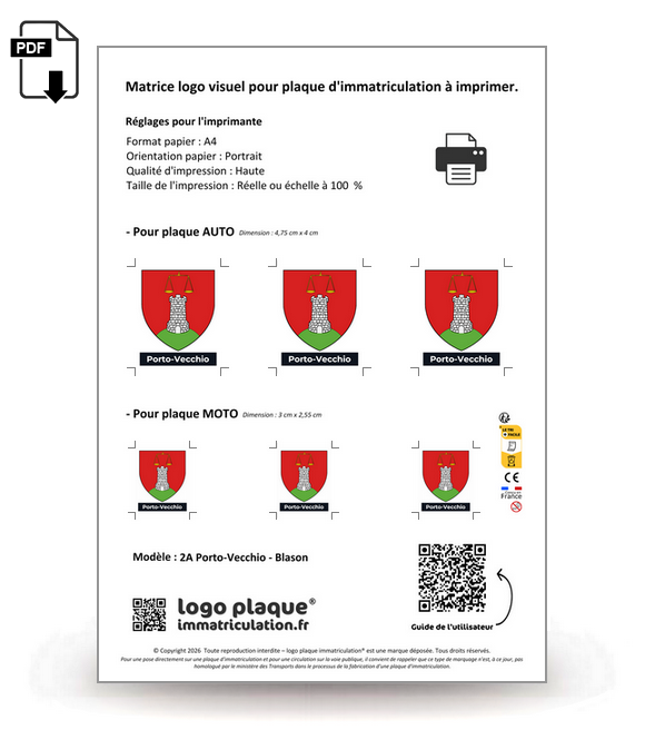 2A Porto-Vecchio - Blason