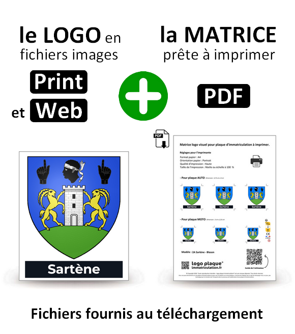 2A Sartène - Blason