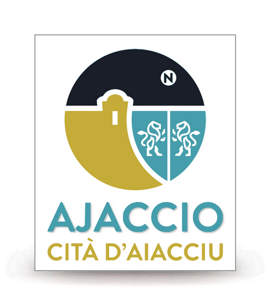 2A Ajaccio - Ville (2022) - Autocollant plaque immatriculation®