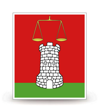 2A Porto-Vecchio - Blason Ajusté - Autocollant plaque immatriculation®