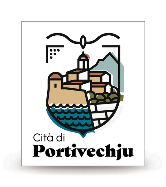 2A Porto-Vecchio - Ville (2021) - Autocollant plaque immatriculation®
